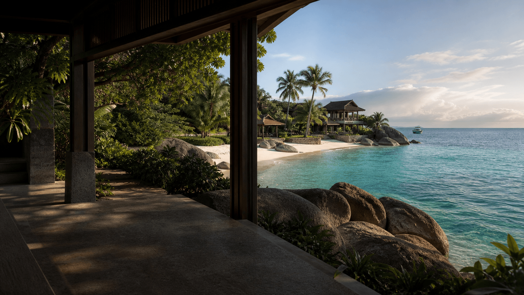 Private Seychelles island estate representing the shared Prism Private membership experience